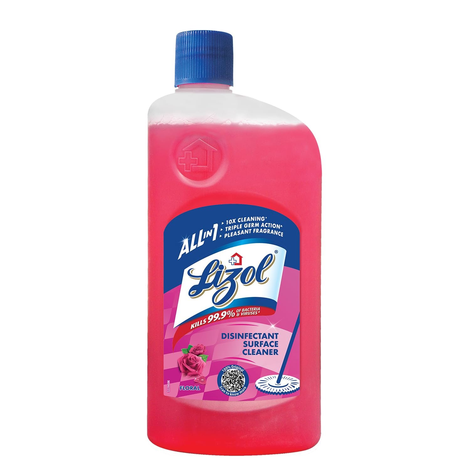 LIZOL FLOOR CLEANER FLORAL 975ML